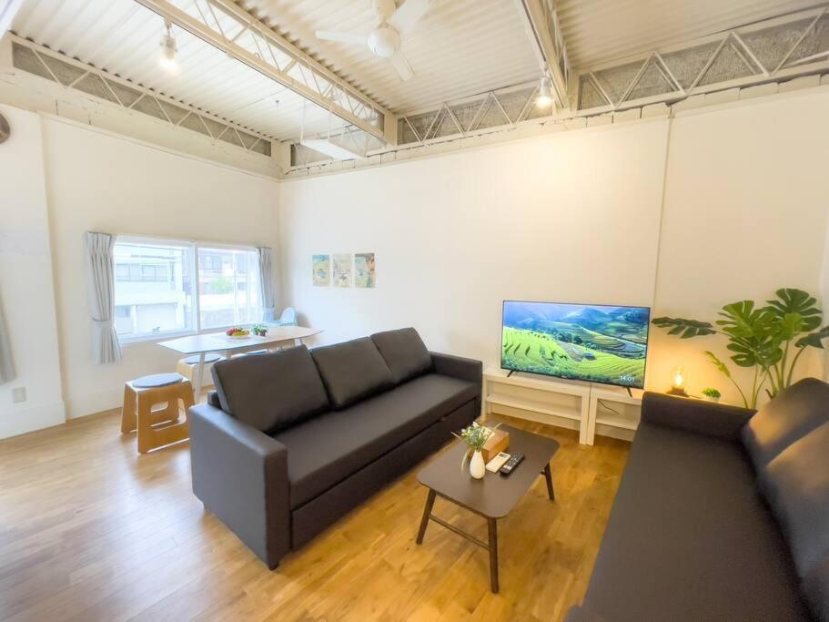 Apartmán Jr天王寺駅・寺田町駅から徒歩圏内！ファミリー大歓迎の広々欧風ハイツ！ Ósaka Exteriér fotografie